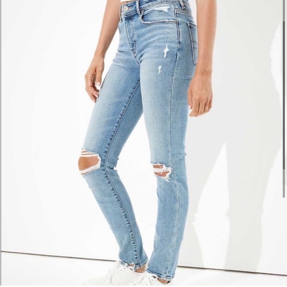 American Eagle | high rise skinny jeans - Picture 2 of 9